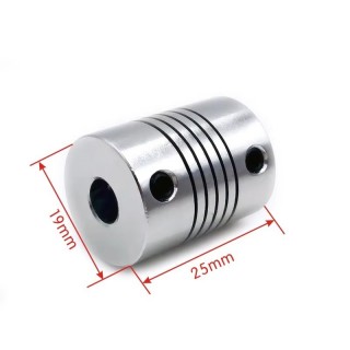 Reprap 3D printer Stepper Motor Coupling Coupler 5x5mm